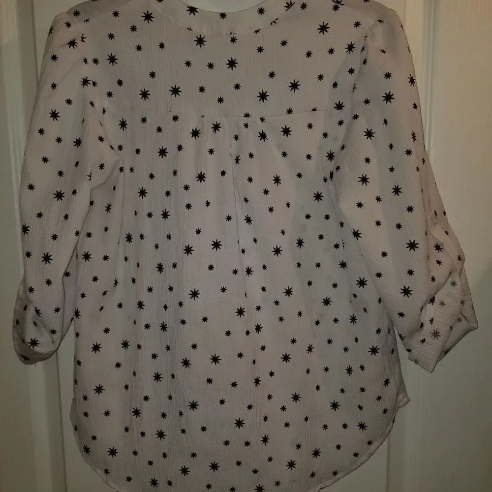 CAMISOLE TOP WHITE/BLACK TOP - Picture 6 of 15
